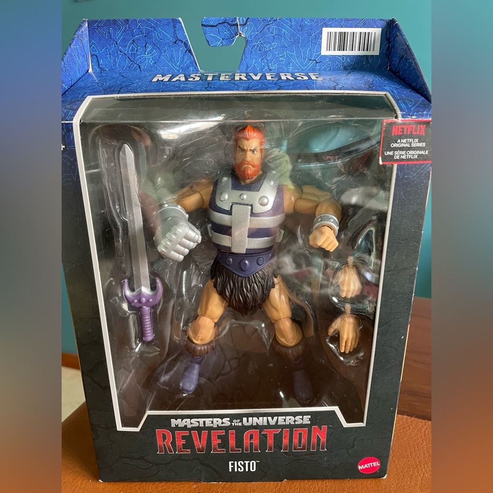 🤜 Fisto Masters Of The Universe Revelations Masterverse 2021 Mattel 🤛